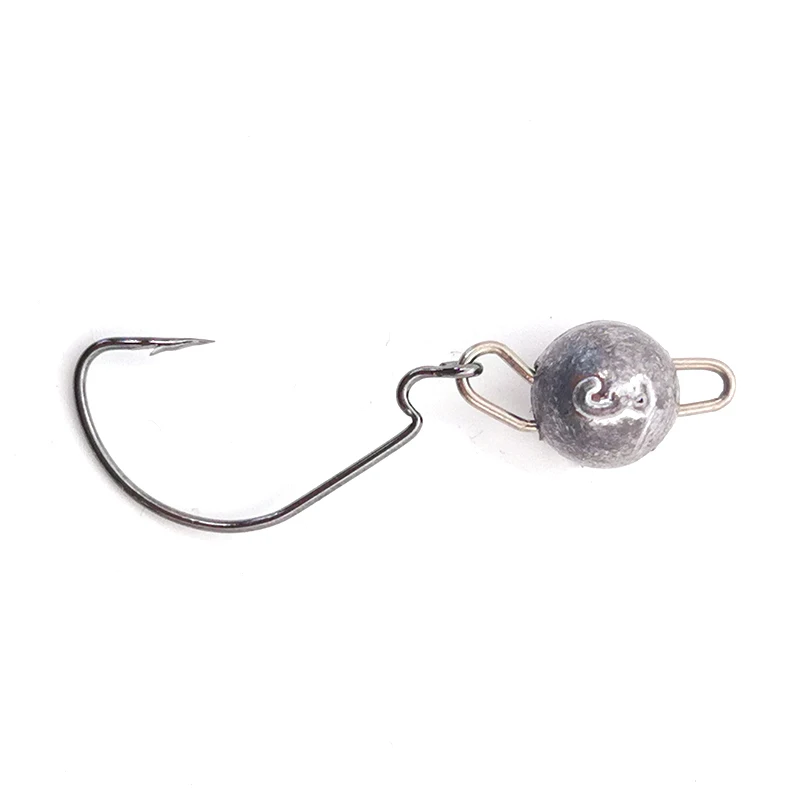 OUTKIT 10pcs/lot Lead Head Sin - Fishing Lure Accessories avaliação e preço