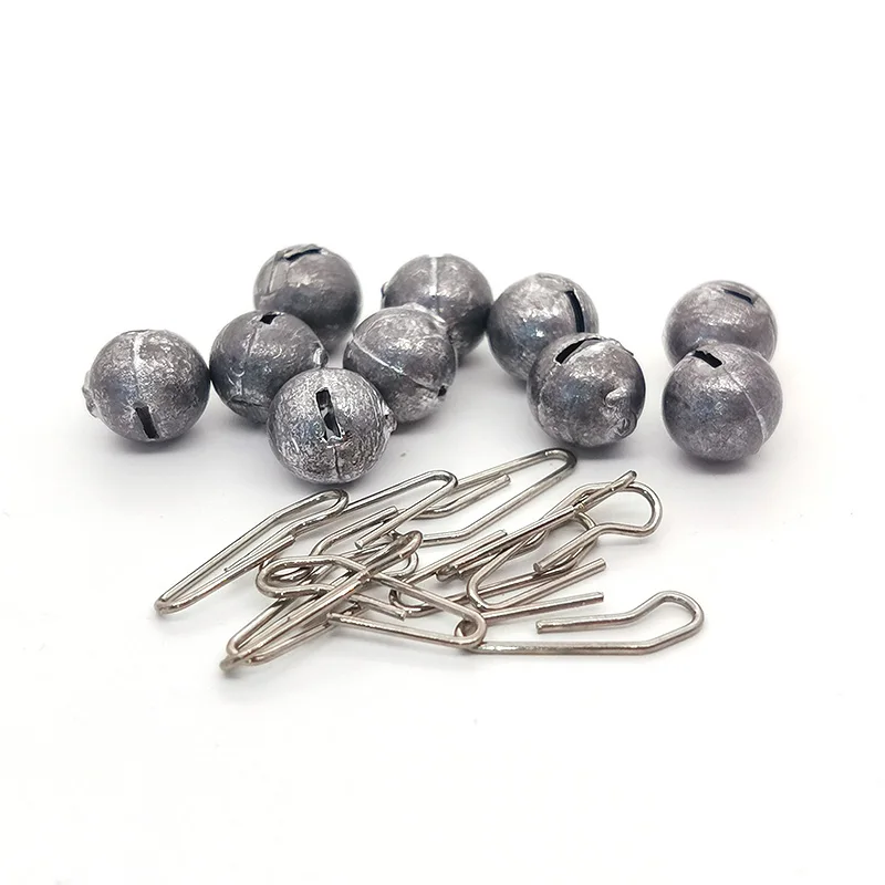 OUTKIT 10pcs/lot Lead Head Sin - Fishing Lure Accessories avaliação e preço
