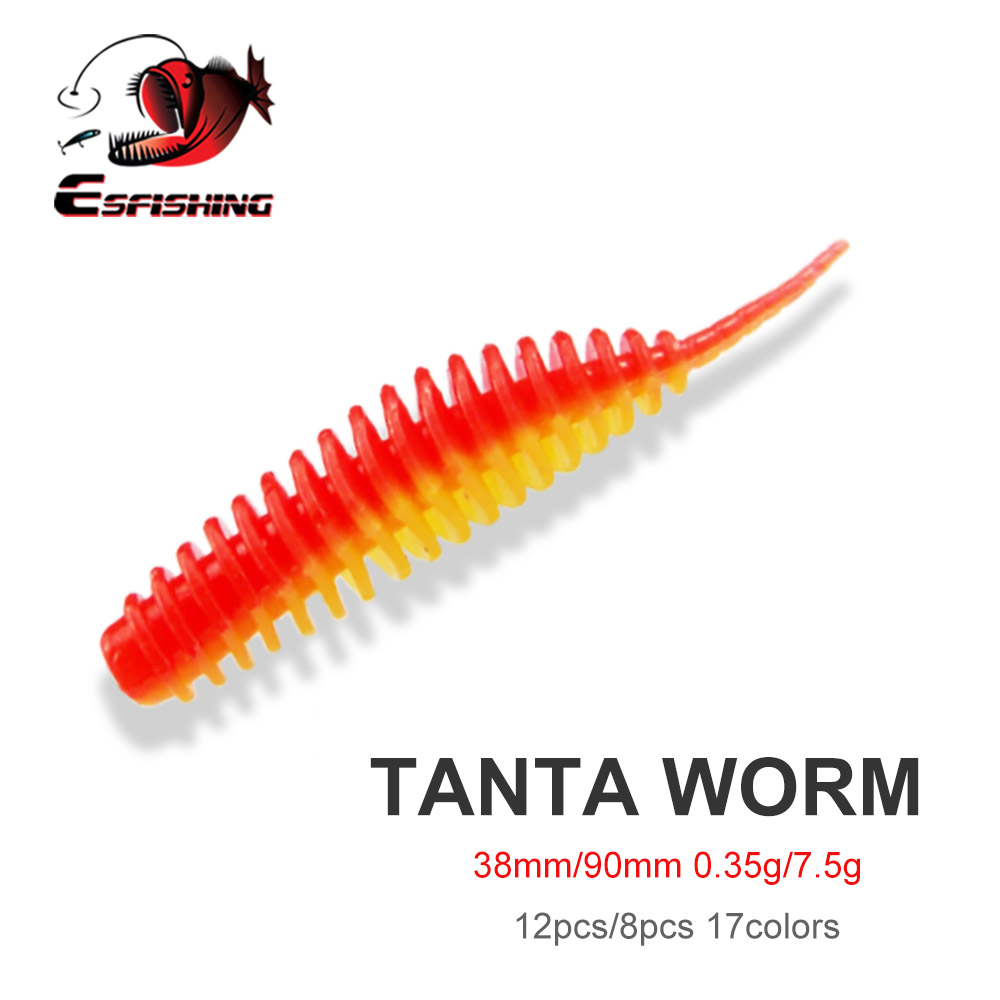ESFISHING Fishing Tiny Worm Ba - Fishing Lure Swimbait avaliação e preço