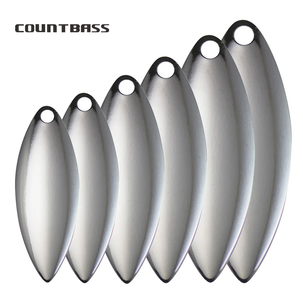 Countbass 50pcs Size 1-6 Nicke - Fishing Lure Spinnerbait avaliação e preço
