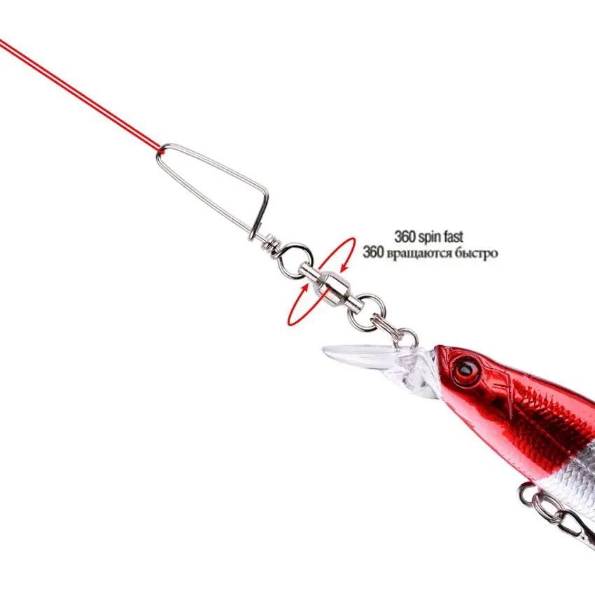 50pcs Fishing Ball Bearing Swi - Fishing Lure Box avaliação e preço