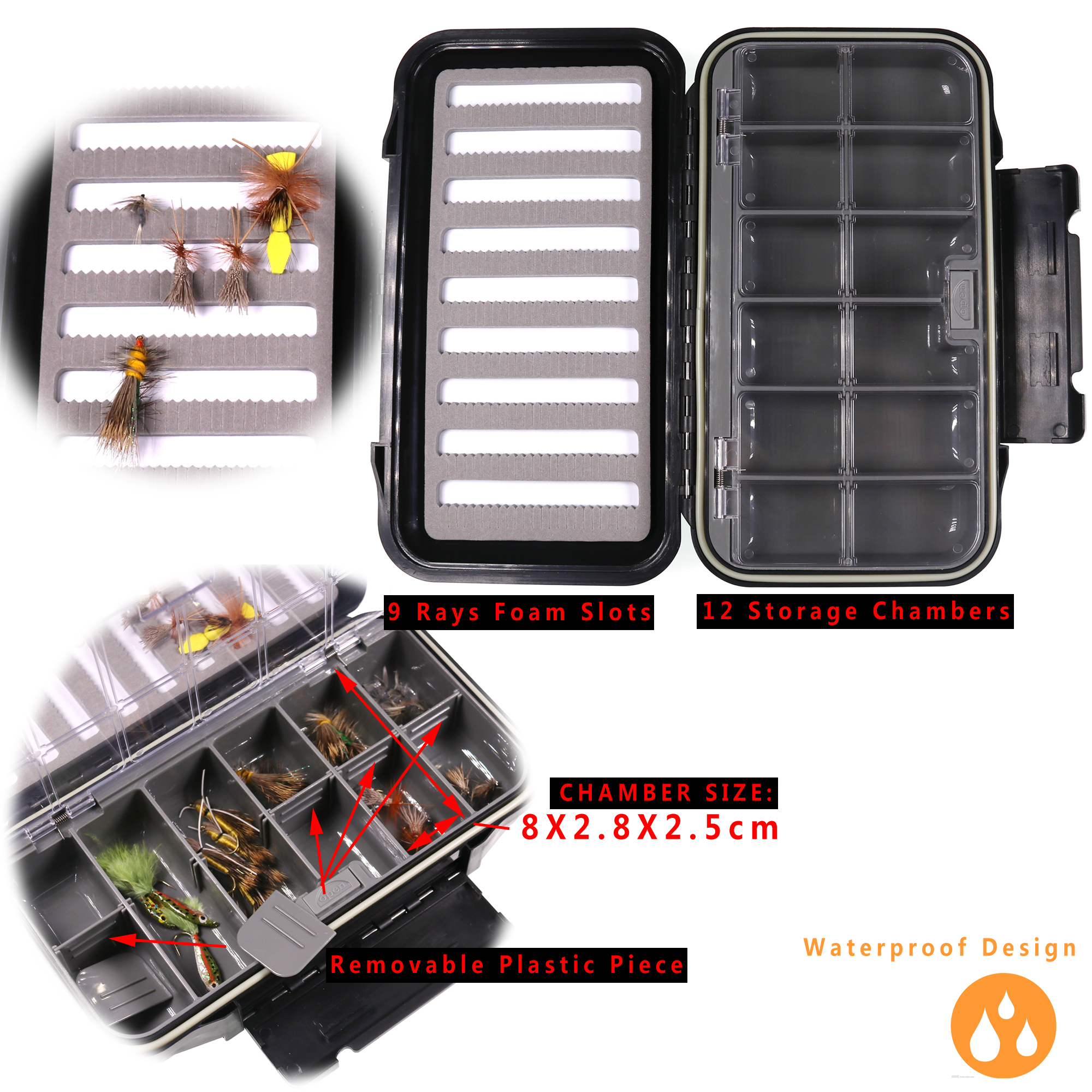 Bimoo M Size Waterproof Fishin - Fishing Lure Spoon avaliação e preço