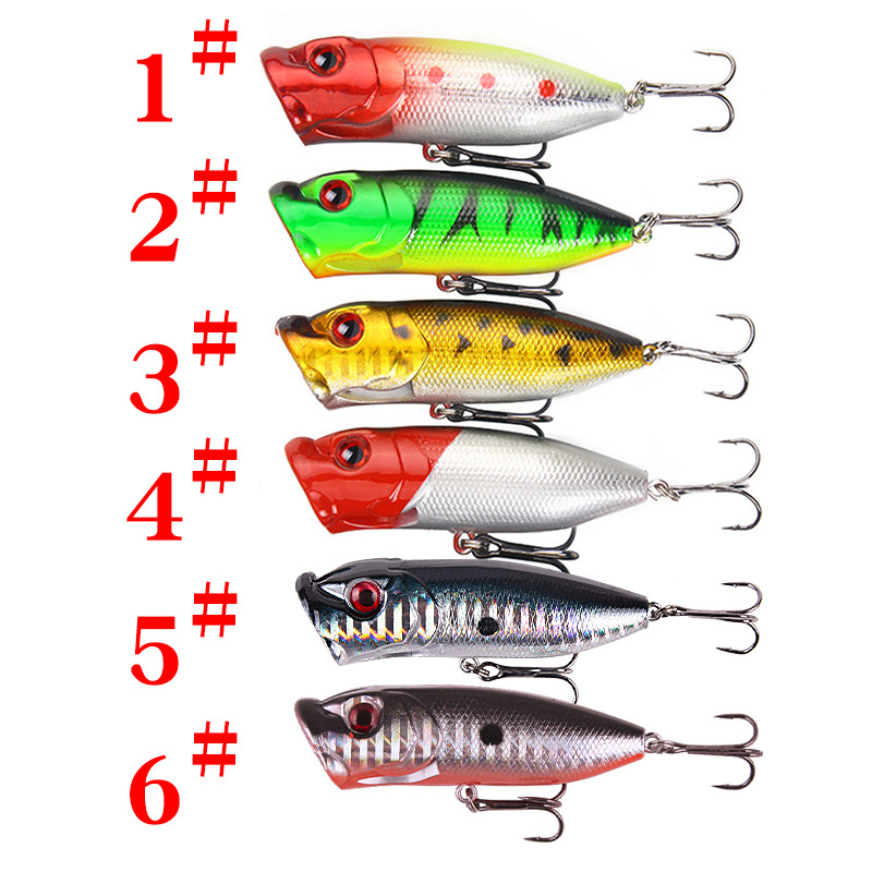 6pcs 6colors（opp bag）/5pcs 5co - Fishing Lure Popper avaliação e preço