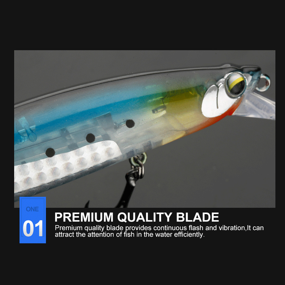 JOHNCOO Floating Minnow 130mm  - Fishing Lure Blade Bait avaliação e preço