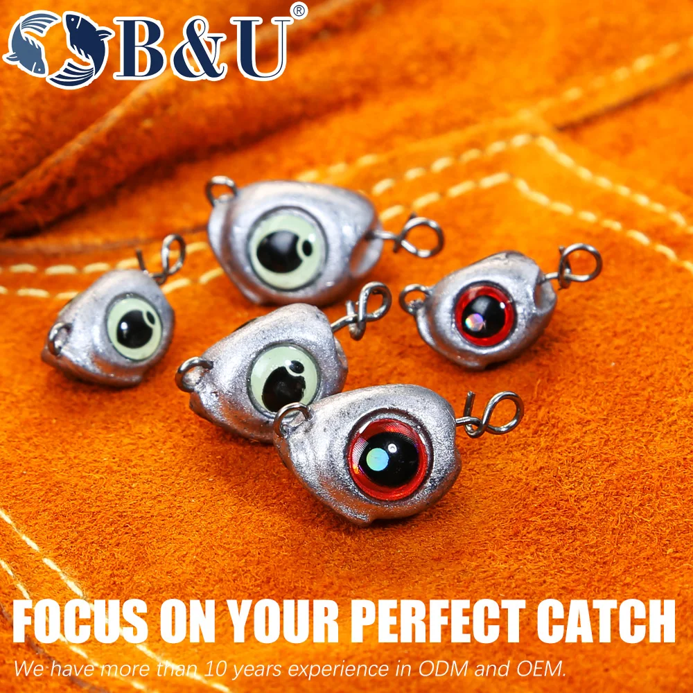 B&U Swing Jig head cheburashka - Fishing Lure Accessories avaliação e preço