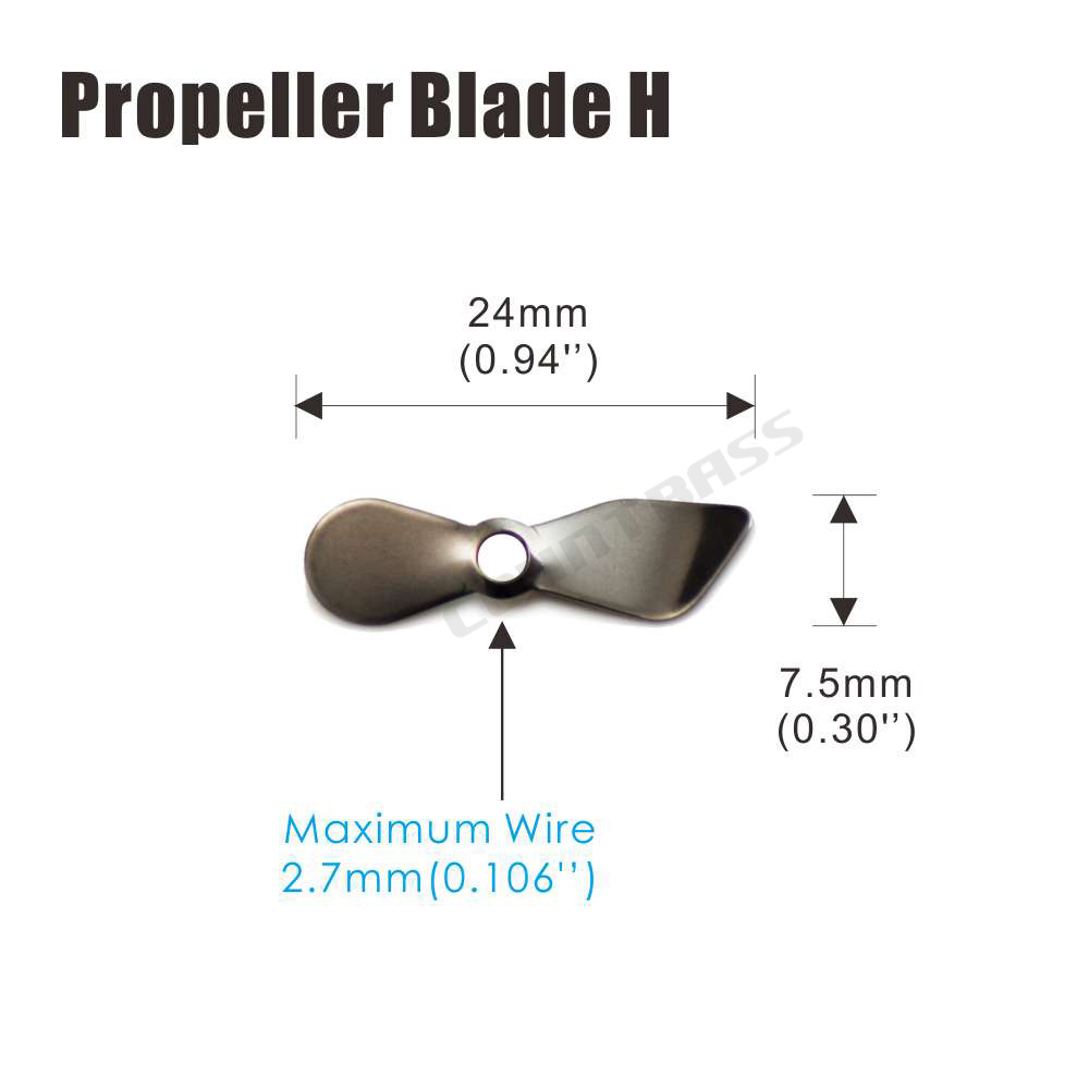 Countbass 50pcs Stainless Stee - Fishing Lure Blade Bait avaliação e preço