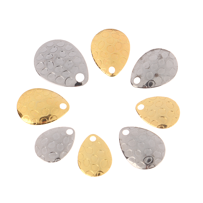 20Pcs Metal Waterdrops Shape F - Fishing Lure Spinnerbait avaliação e preço